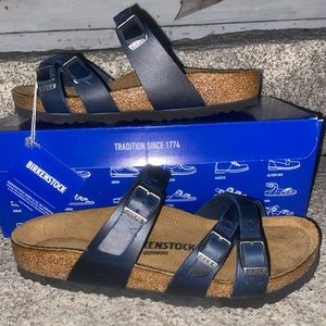 NWT Blue Franca Birkenstocks